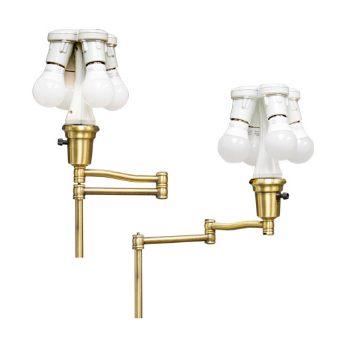 Brass Reading Lamp Swing Arm